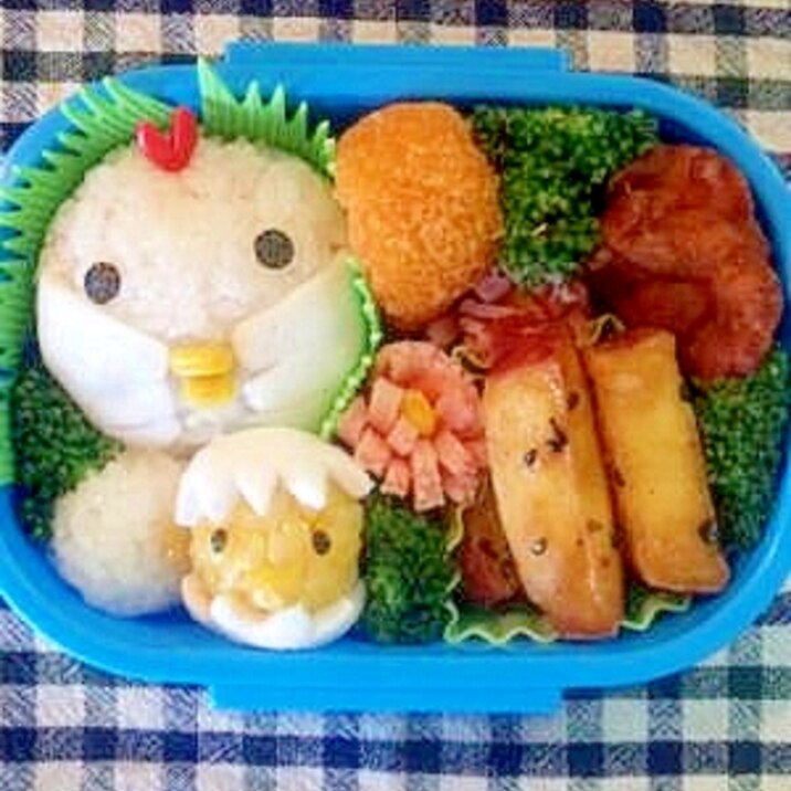 キャラ弁 ニワトリ親子 レシピ 作り方 By Sirahoshi 楽天レシピ キャラ弁 ニワトリ親子 レシピ 作り方 By Sirahoshi 楽天レシピ